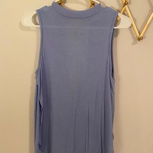 Baby blue tank top
